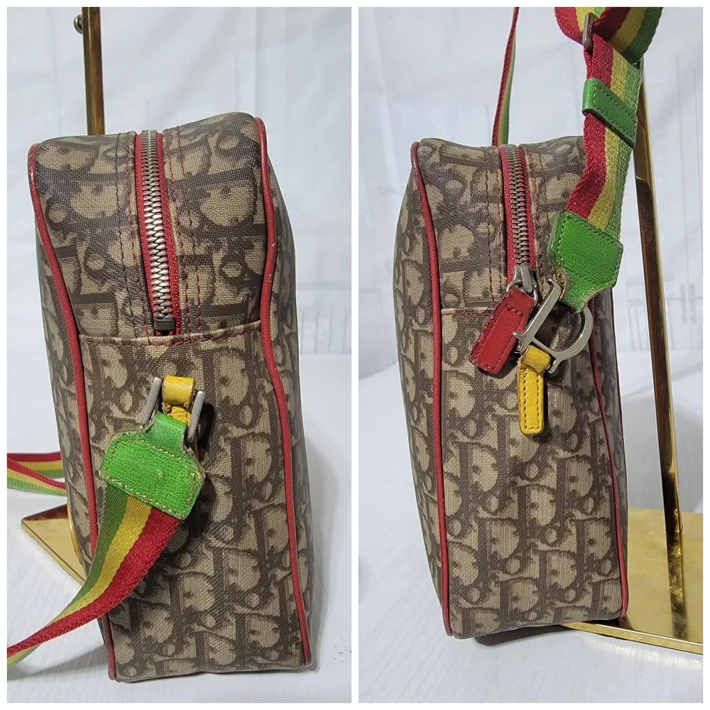 CHRISTIAN DIOR Diorissimo Rasta Messenger Bag - Picture 9 of 13